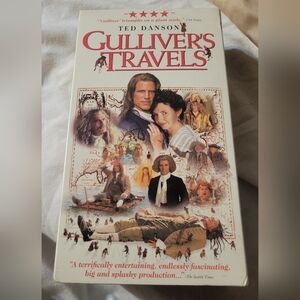 NEW Gulliver’s Travels (1995) VHS Ted Danson TV Mini Series 2-Tape Set Adventure